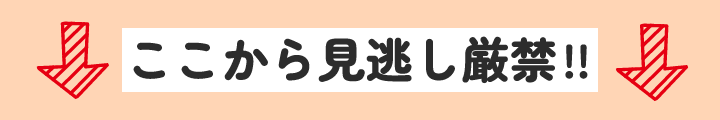 ここから見逃し厳禁!!